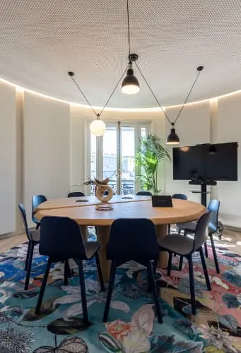 Salle de réunion Wilson du coworking Morning