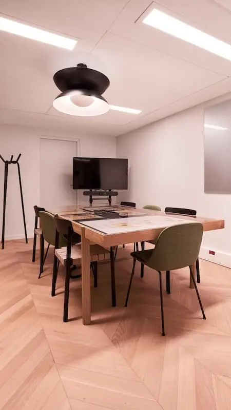 Salle de réunion Alphand du coworking Morning