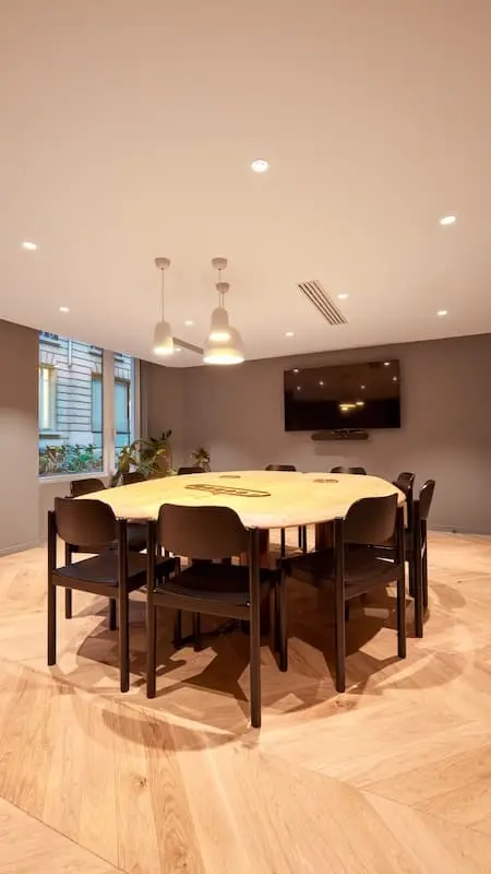 Salle de réunion Milet du coworking Morning