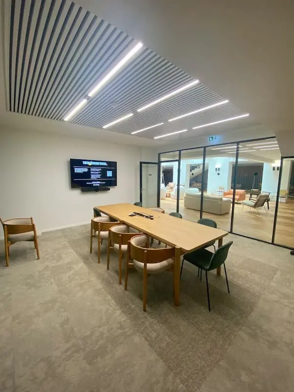Salle de réunion Lanvin du coworking Morning