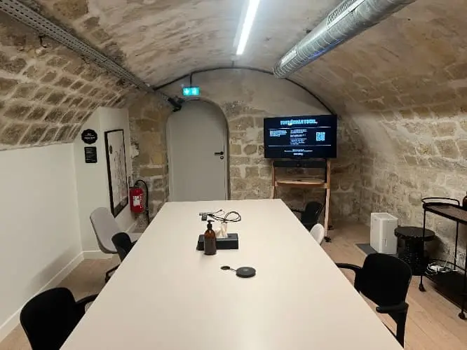Salle de réunion Bureau du coeur du coworking Morning