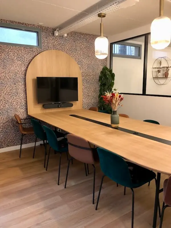Salle de réunion Timbanque du coworking Morning