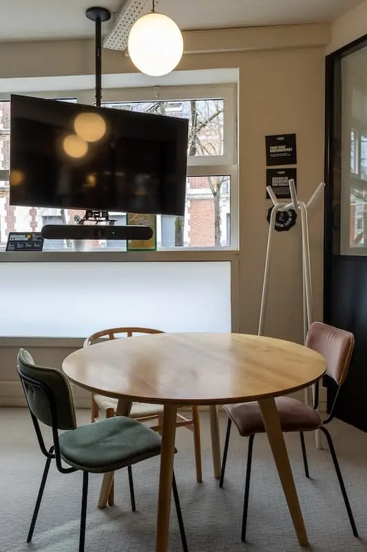 Salle de réunion La pelouse du coworking Morning