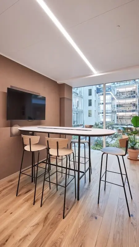 Salle de réunion Neuf du coworking Morning