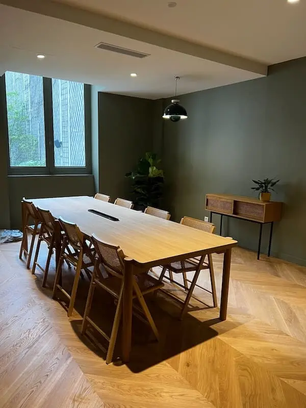 Salle de réunion Jardin d'hiver du coworking Morning