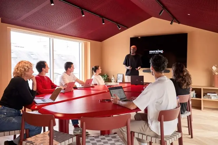 Salle de réunion Utopia du coworking Morning