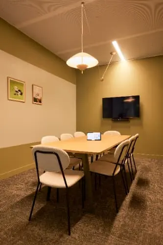 Salle de réunion Biron du coworking Morning