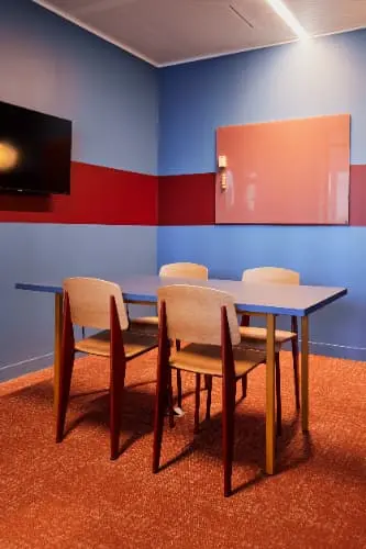 Salle de réunion Usine du coworking Morning