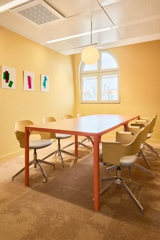Salle de réunion Ubac du coworking Morning