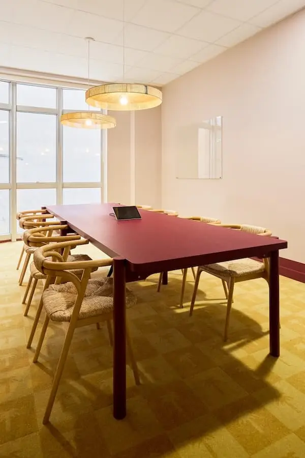 Salle de réunion Peso du coworking Morning