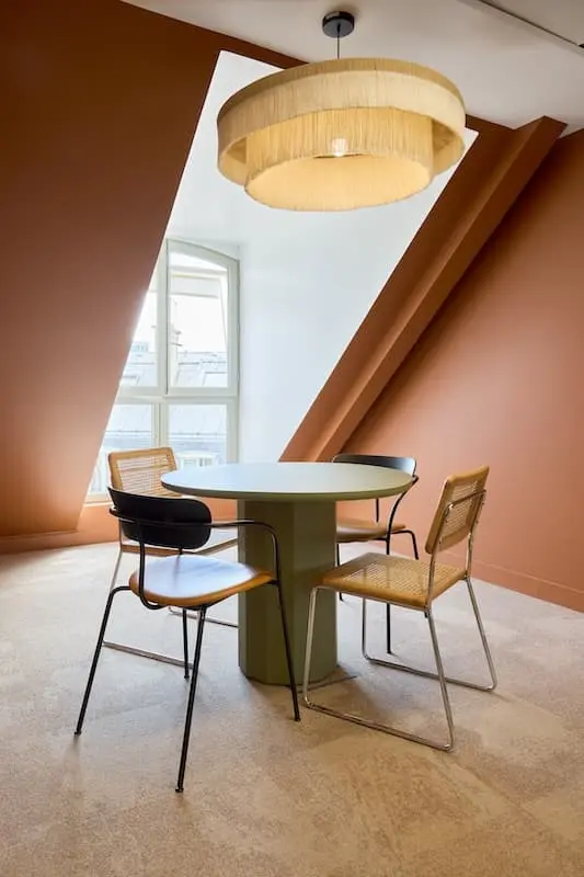 Salle de réunion Holzer du coworking Morning