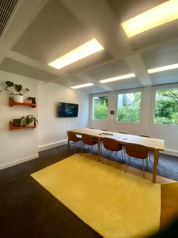 Salle de réunion Tatin P du coworking Morning