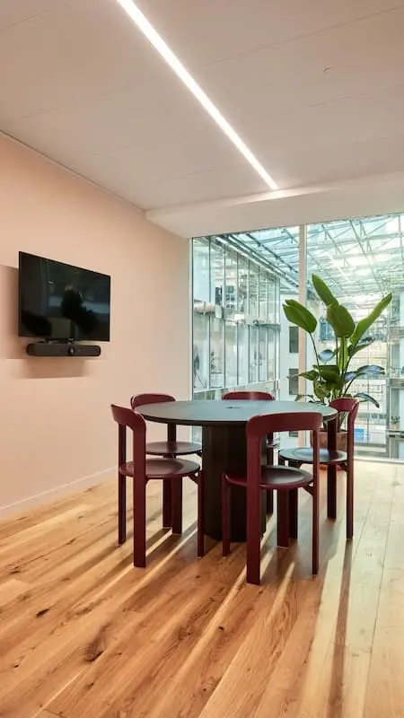 Salle de réunion Sabbioneta du coworking Morning