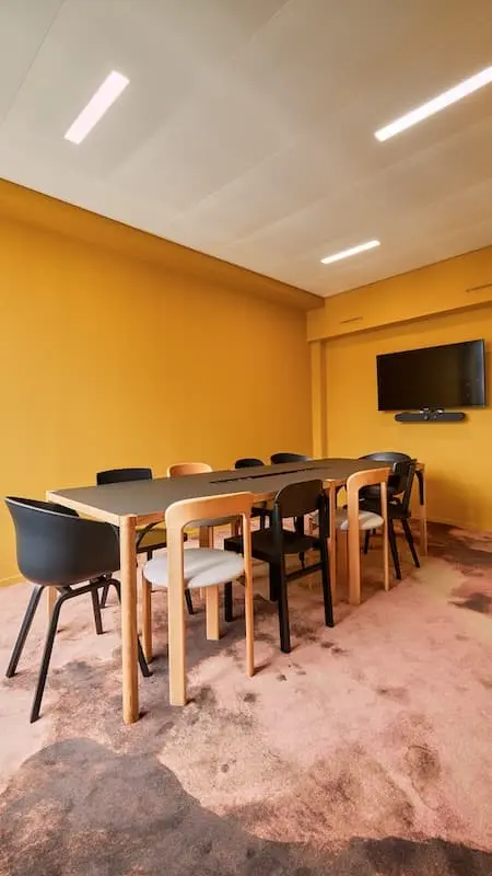 Salle de réunion Masson du coworking Morning