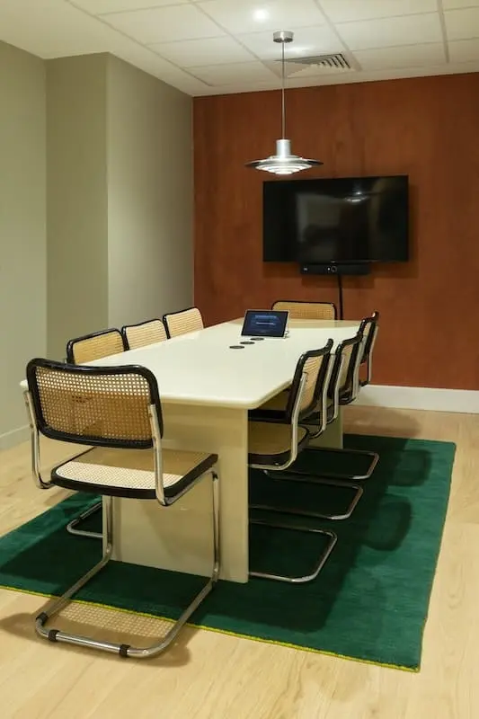 Salle de réunion Goncourt du coworking Morning