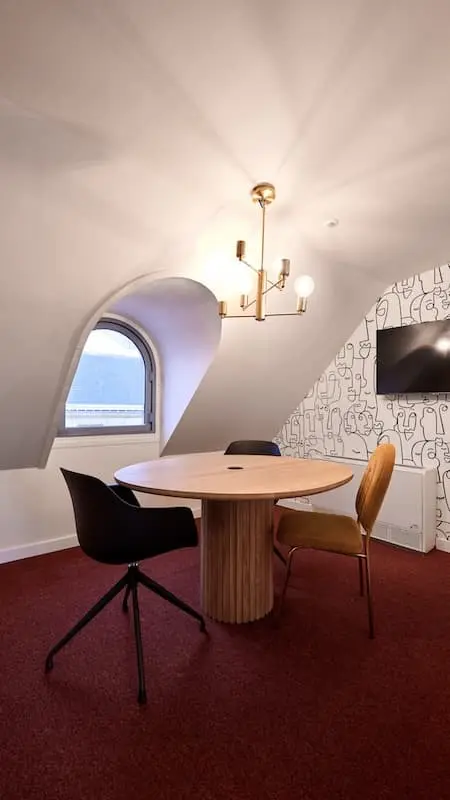 Salle de réunion Adier du coworking Morning