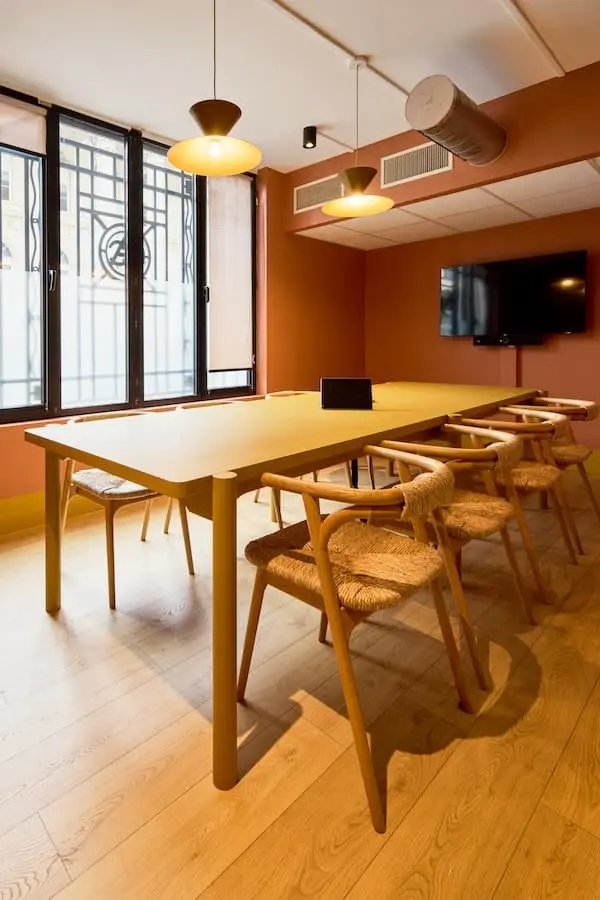 Salle de réunion Peseta du coworking Morning