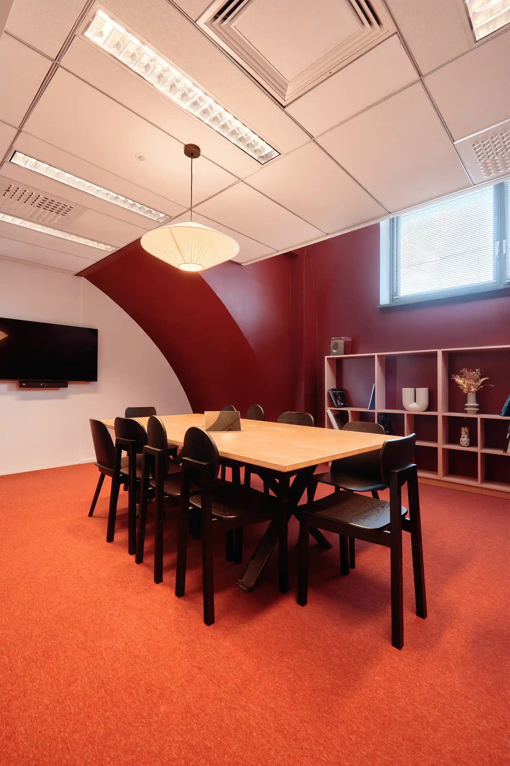 Salle de réunion Loren du coworking Morning