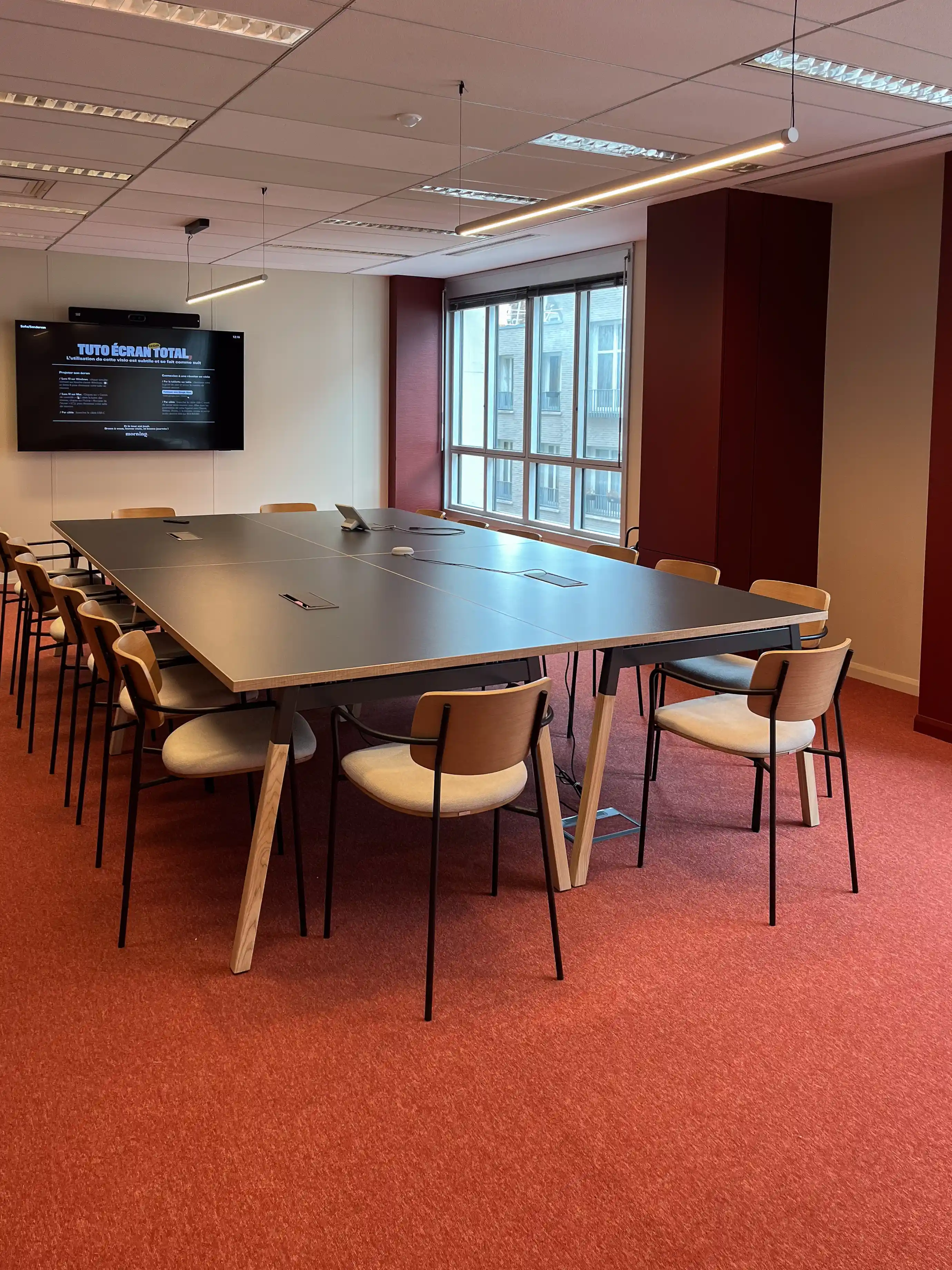 Salle de réunion Sondervan du coworking Morning