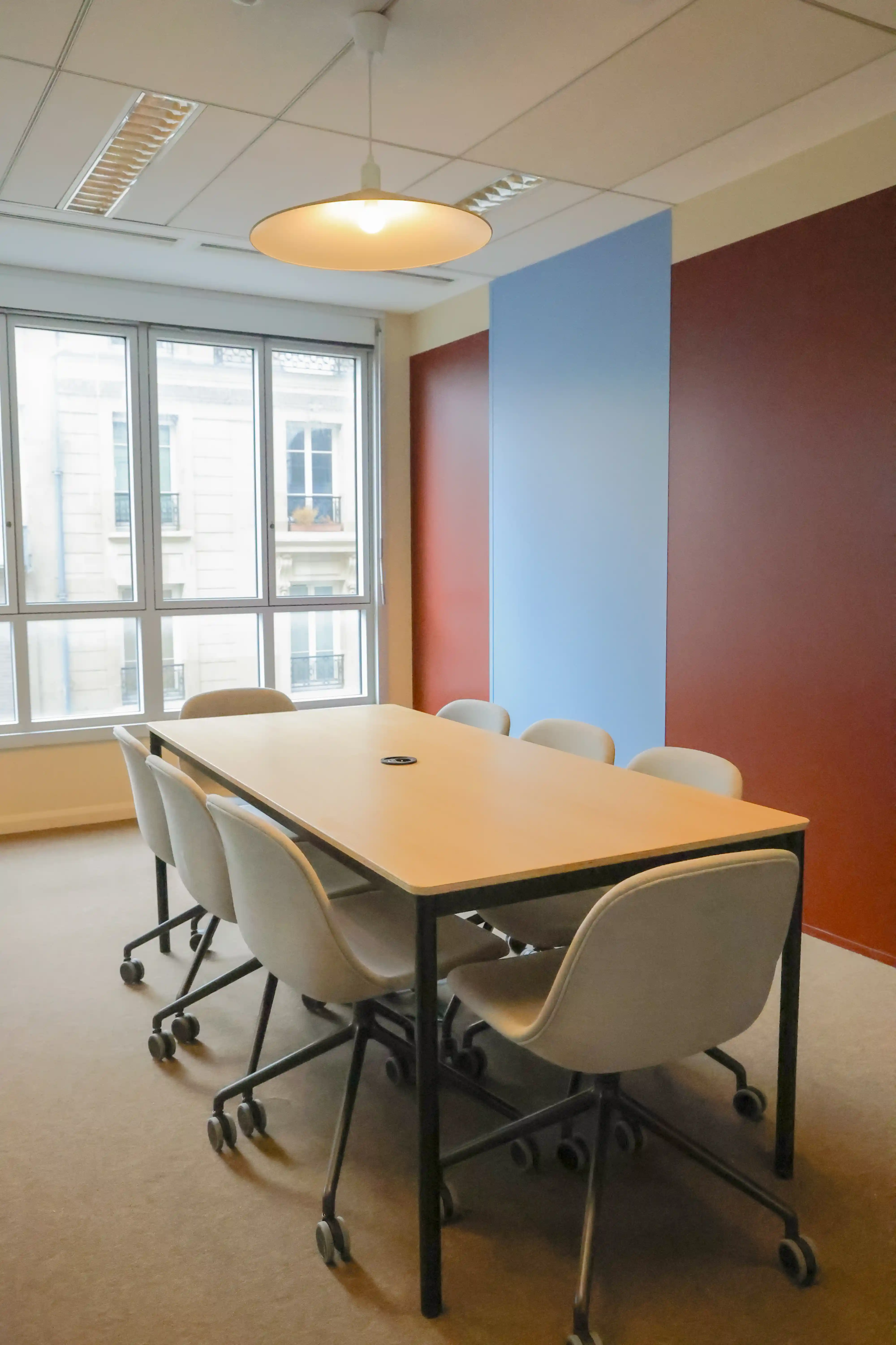 Salle de réunion Vergara du coworking Morning