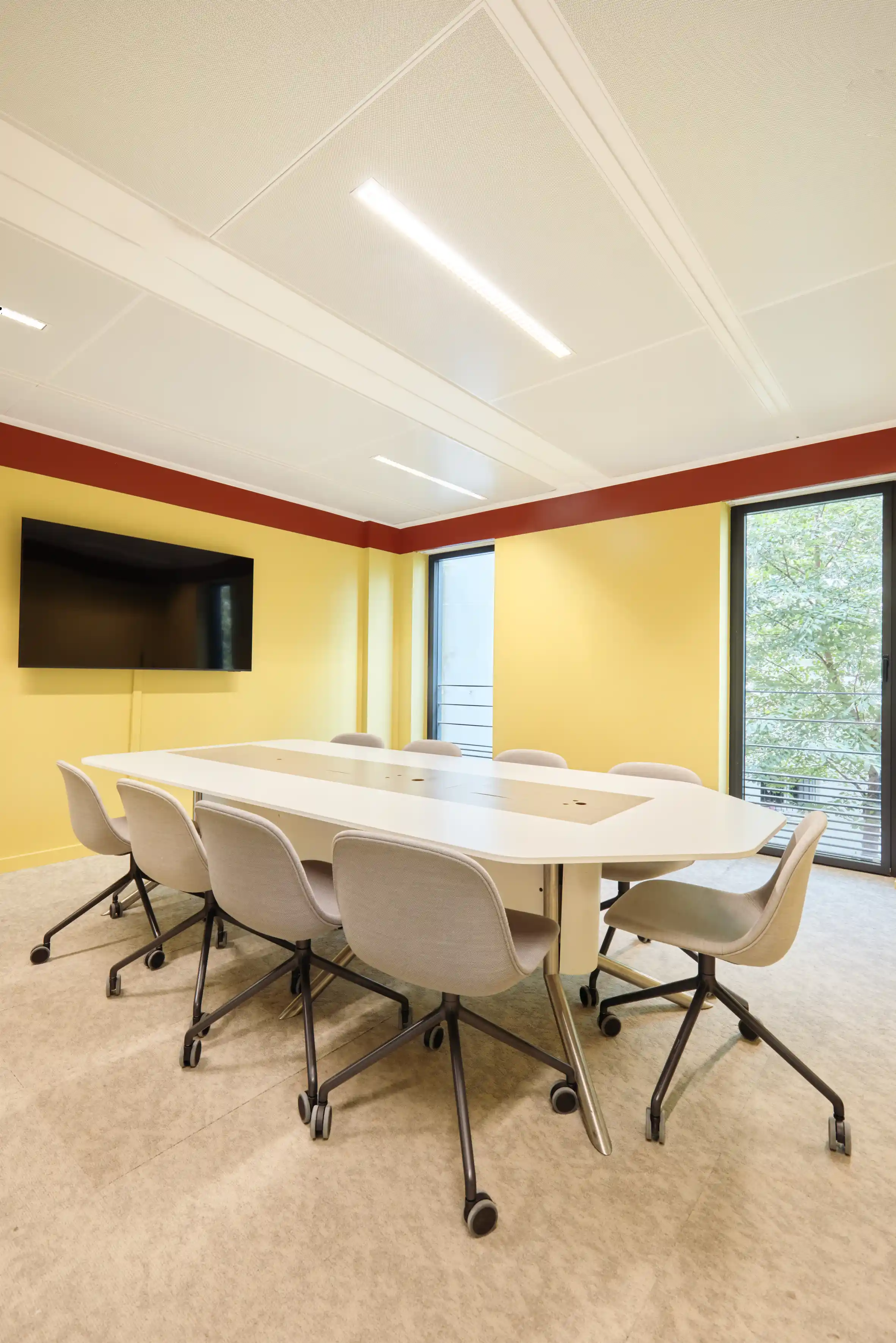 Salle de réunion Eiffel du coworking Morning