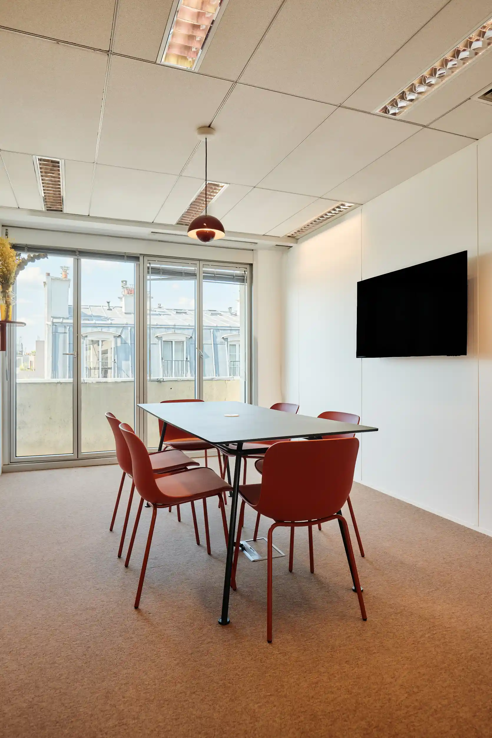 Salle de réunion Polgar du coworking Morning