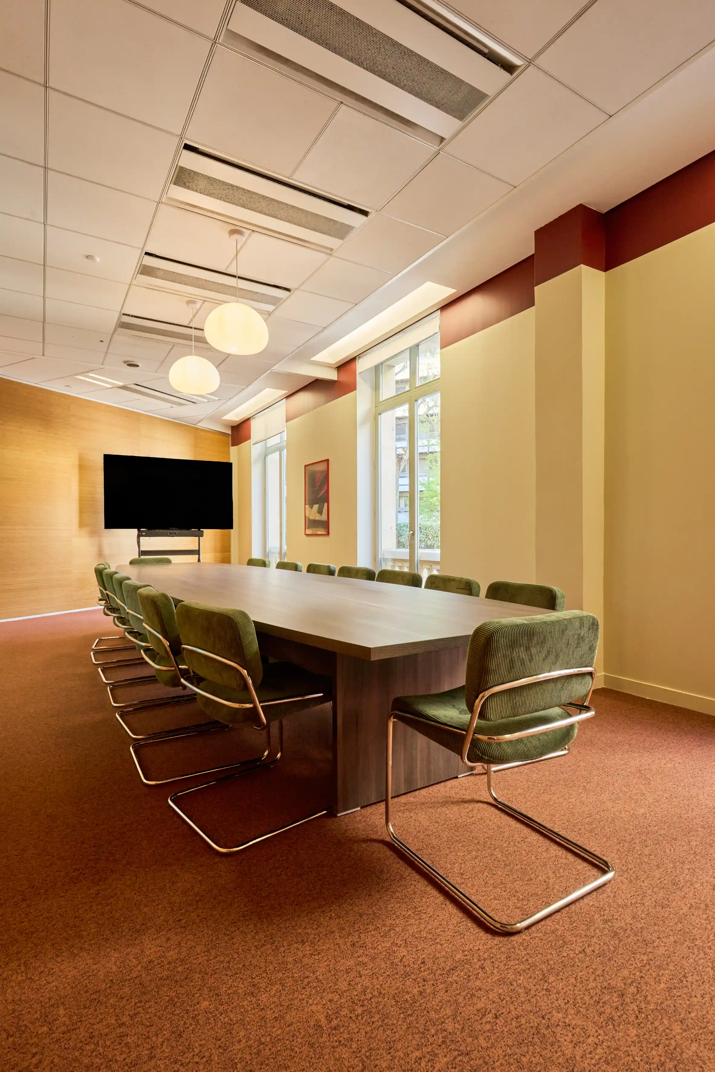 Salle de réunion Poésie du coworking Morning
