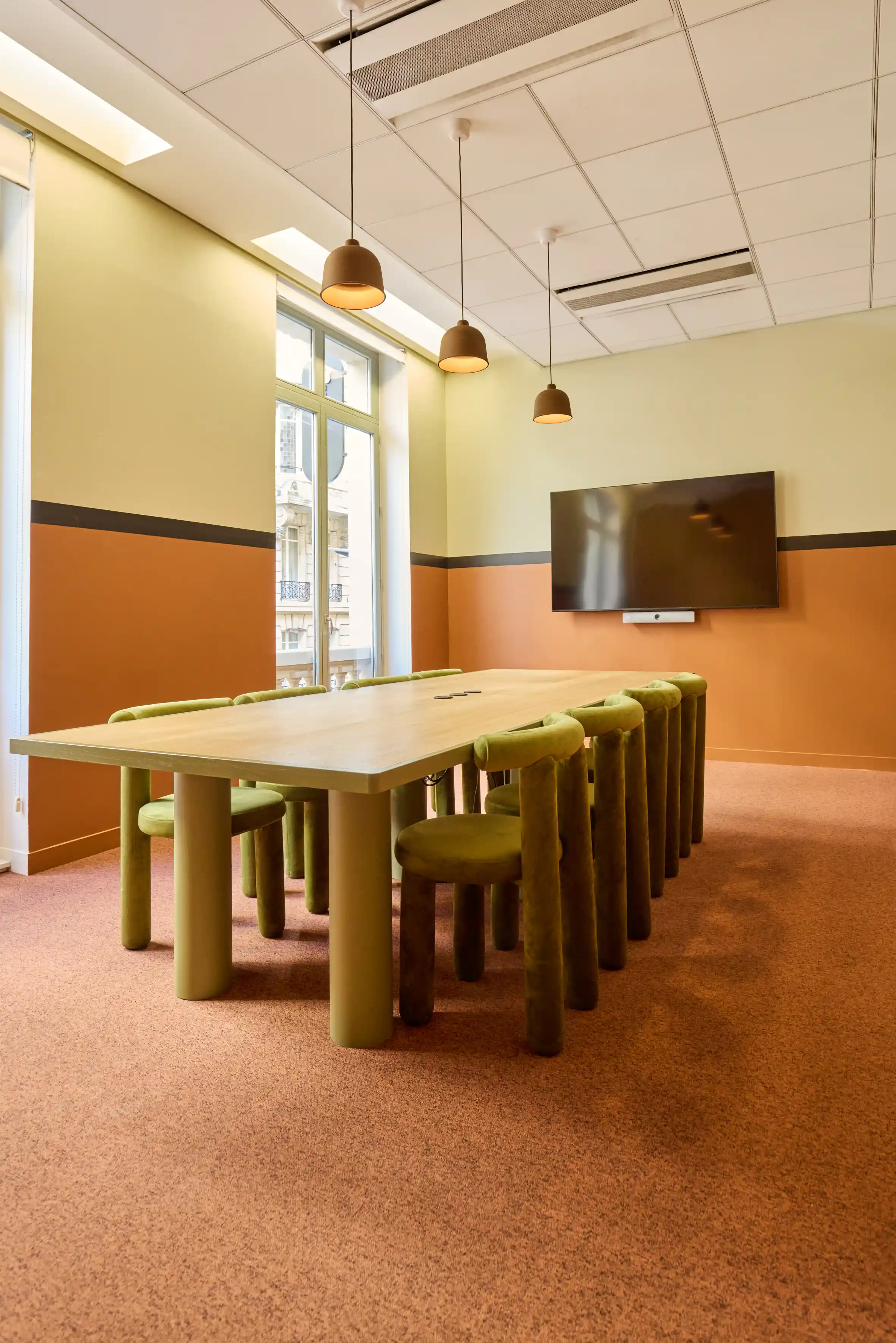 Salle de réunion Musique du coworking Morning