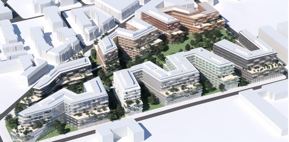 plan 3D du campus ENGIE