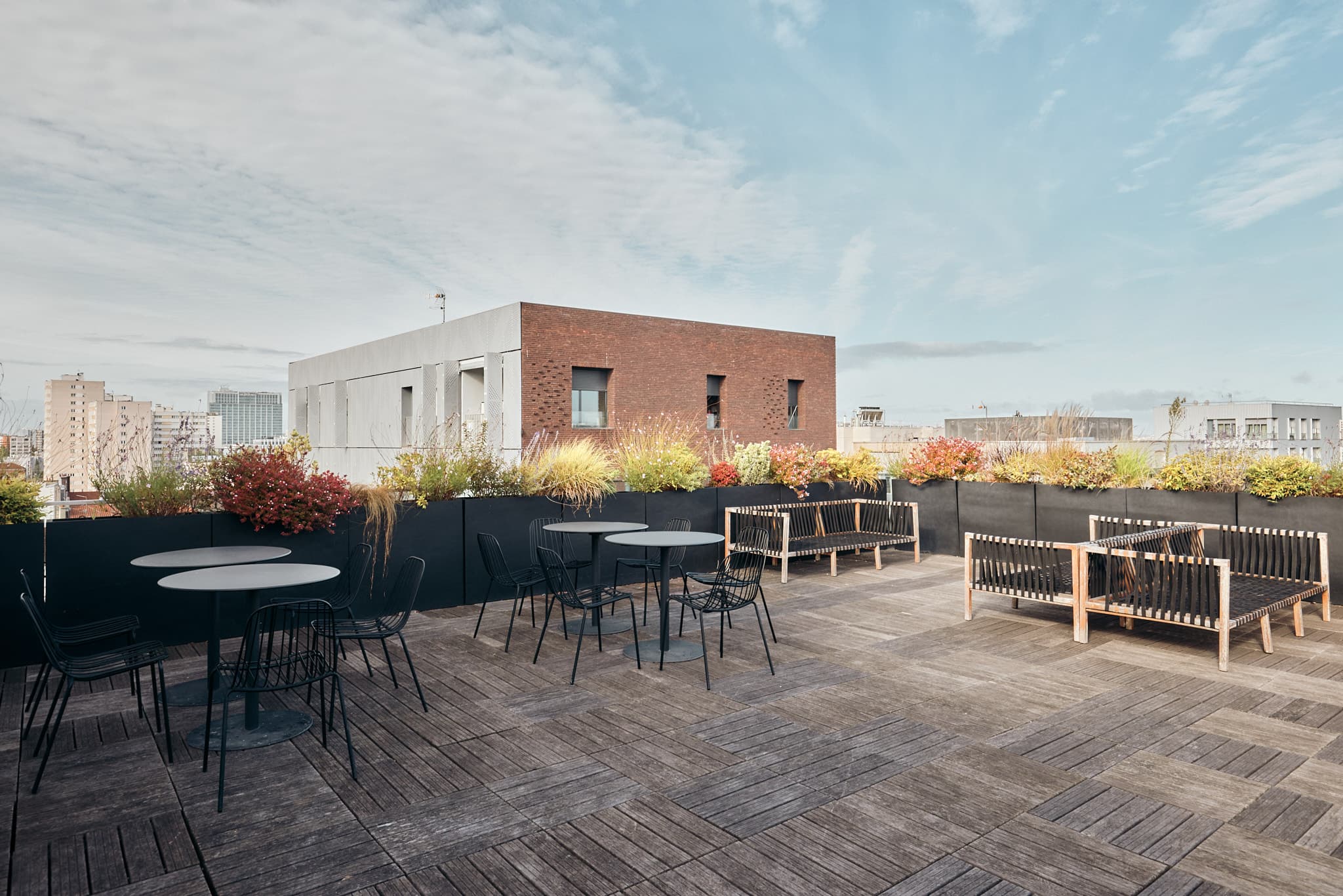 Rooftop chez Morning Clichy