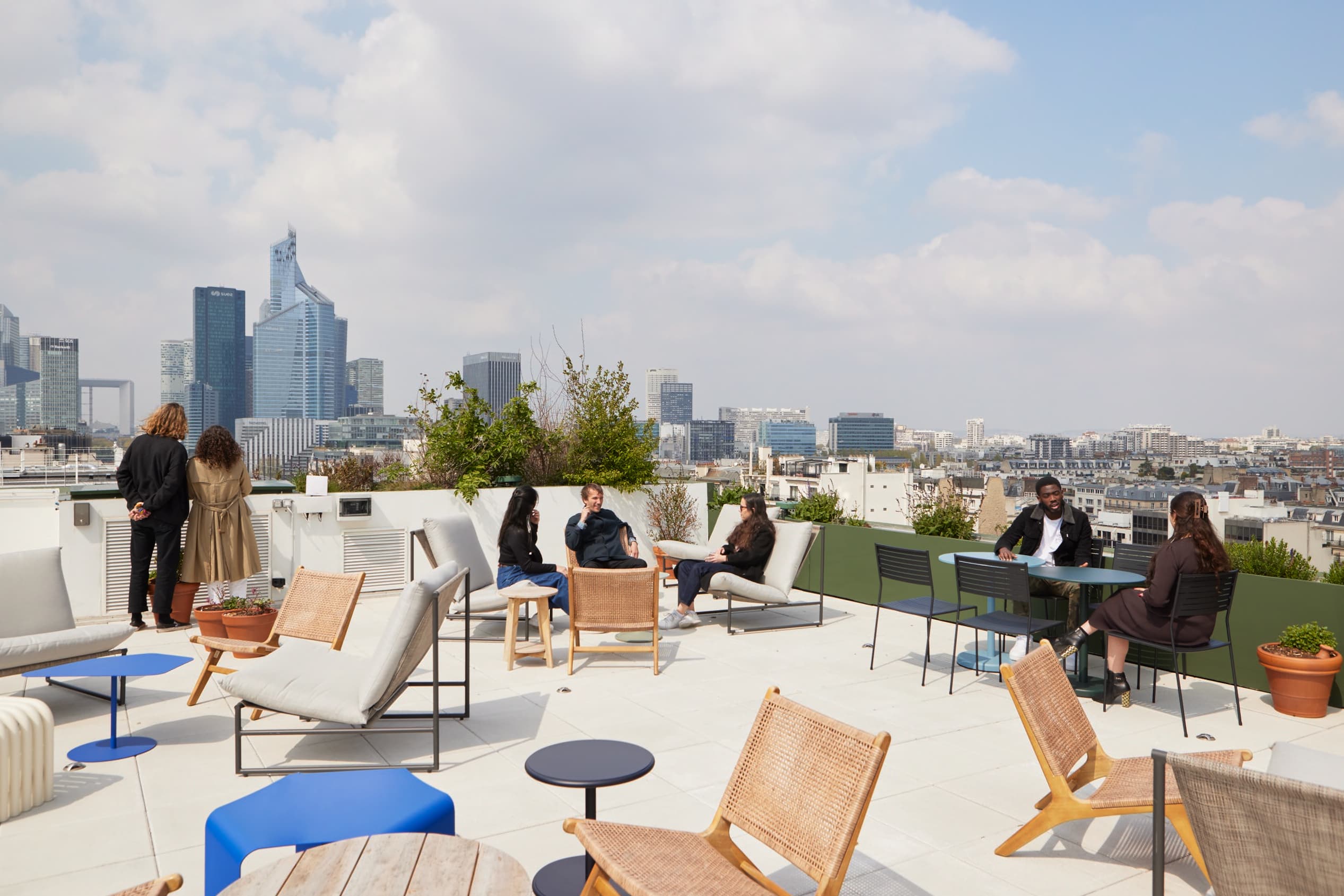 Rooftop chez Morning Pont de Neuilly