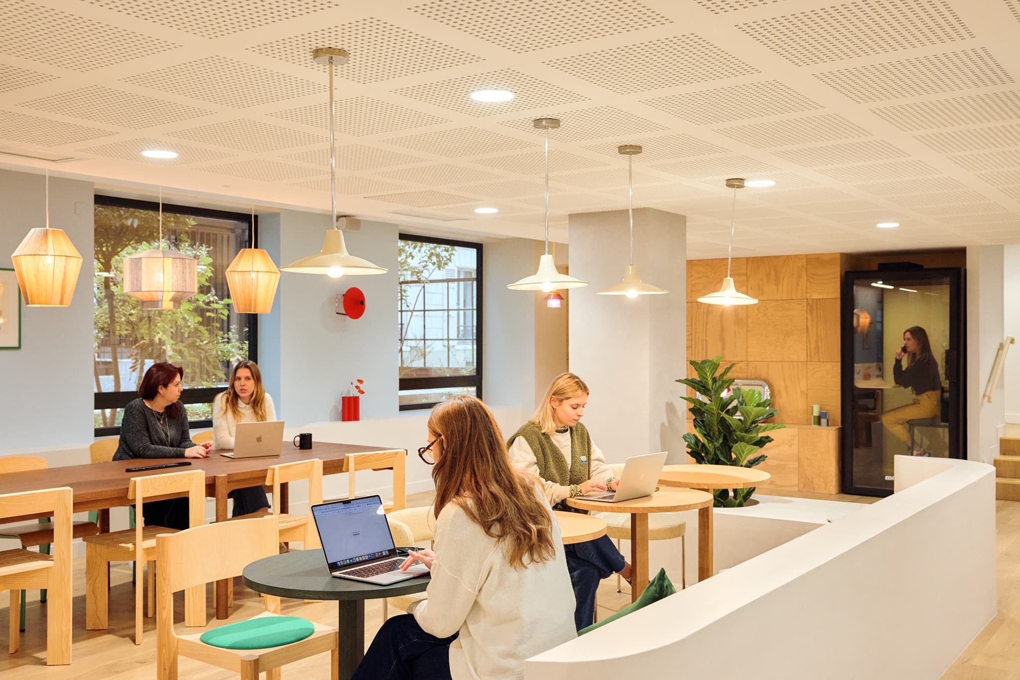 Espace partagé, chez Morning Levallois