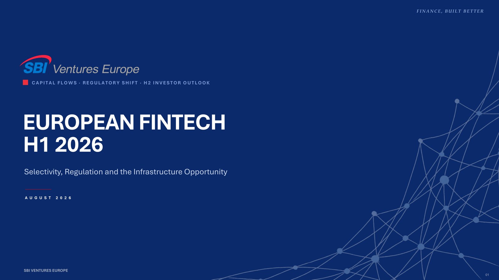 European Fintech H1 2026 — report cover