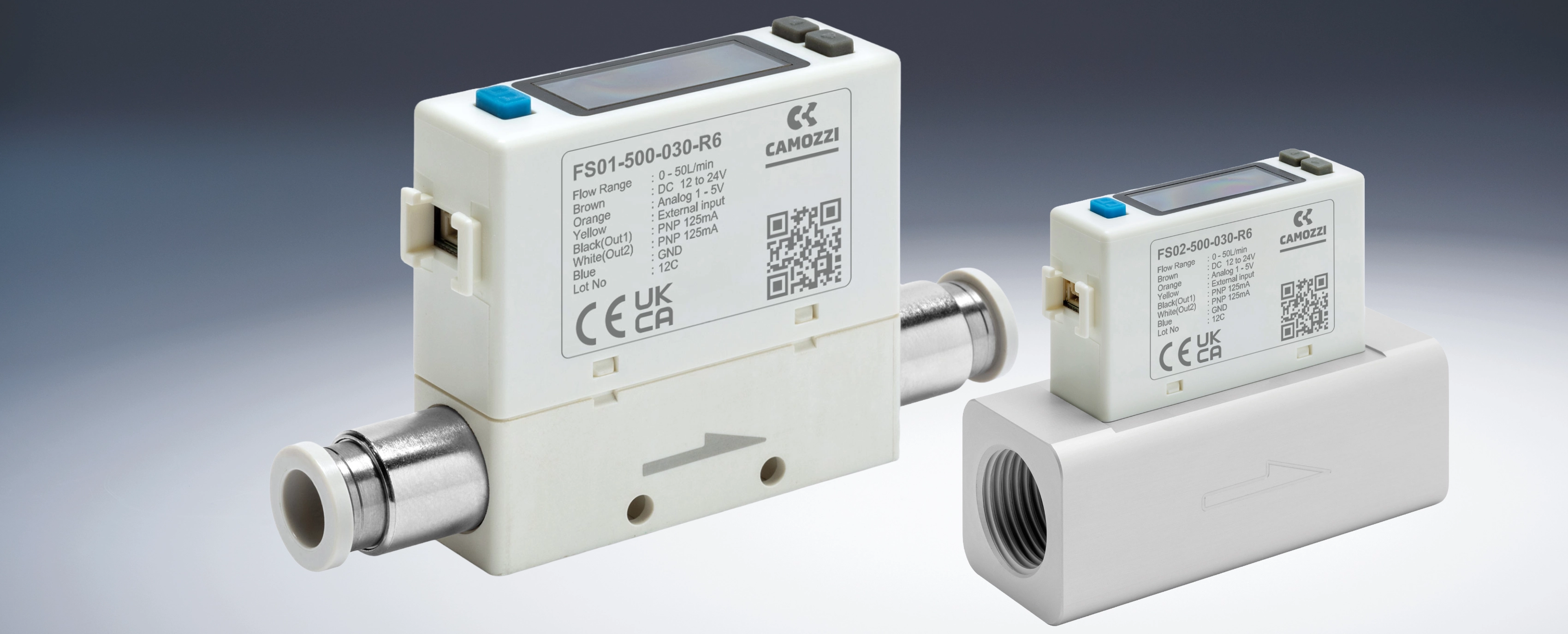 Camozzi Series D valve islands with CoilVision technology for smart predictive maintenance monitoring.