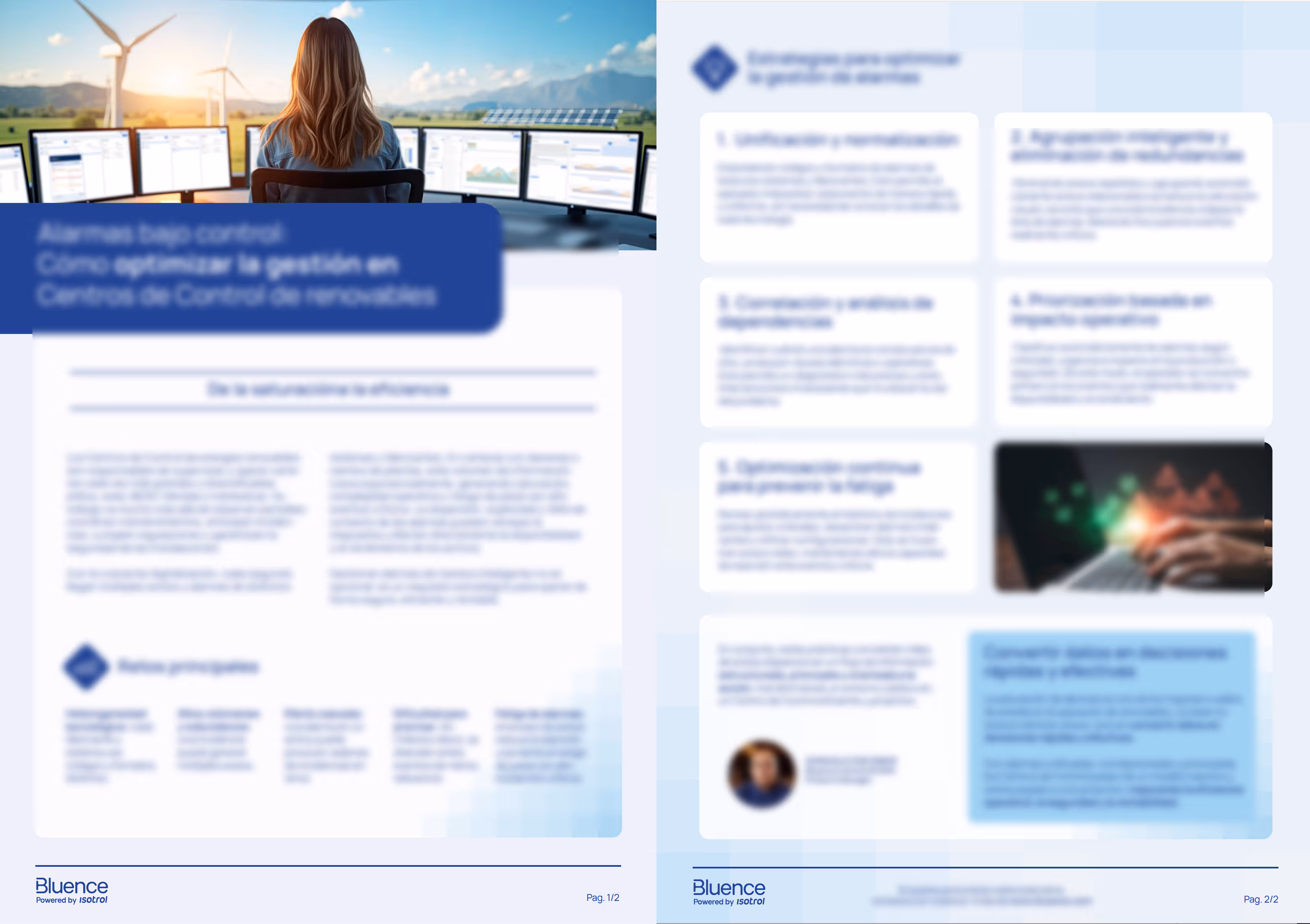 Bluence Central SCADA dashboard