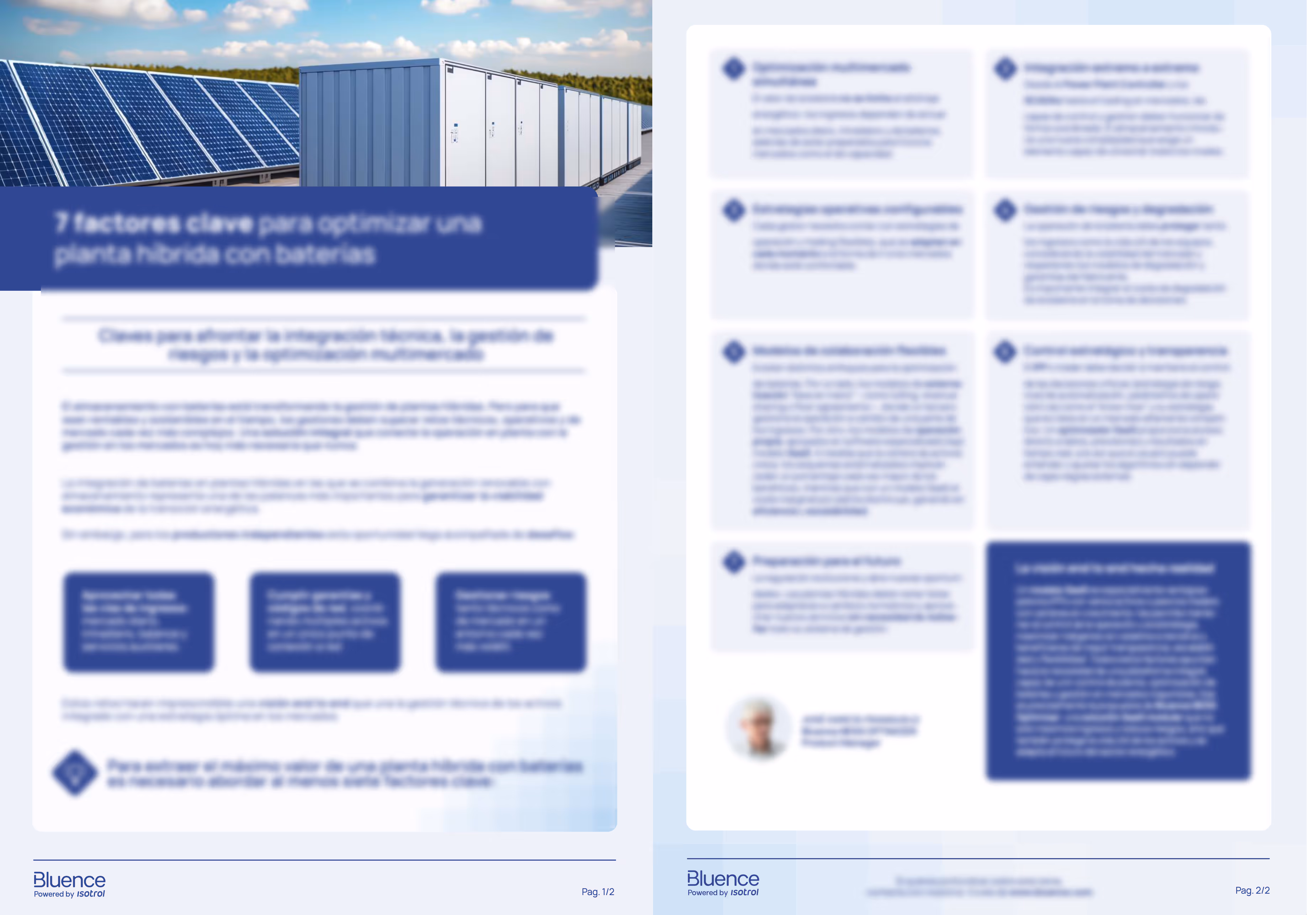 Bluence Central SCADA dashboard