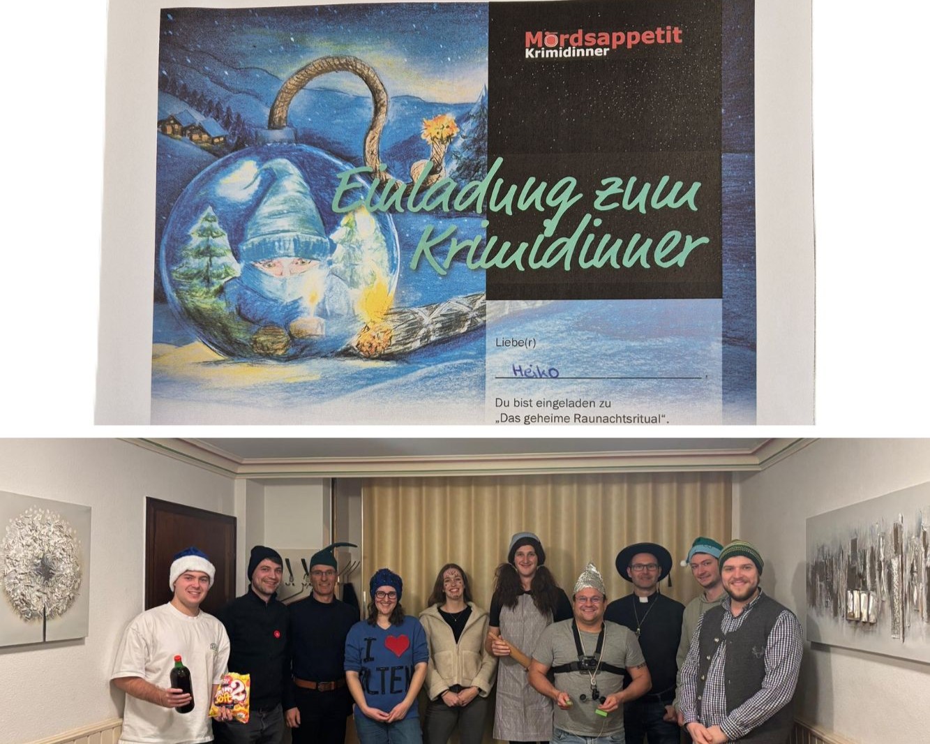 Crime scene: Christmas party – evos & sphairlab solve the case 🎄🔍