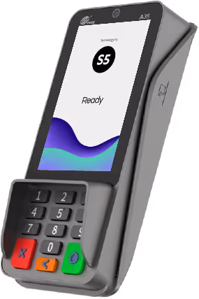 S5 giver den den robuste, moderne PAX A35