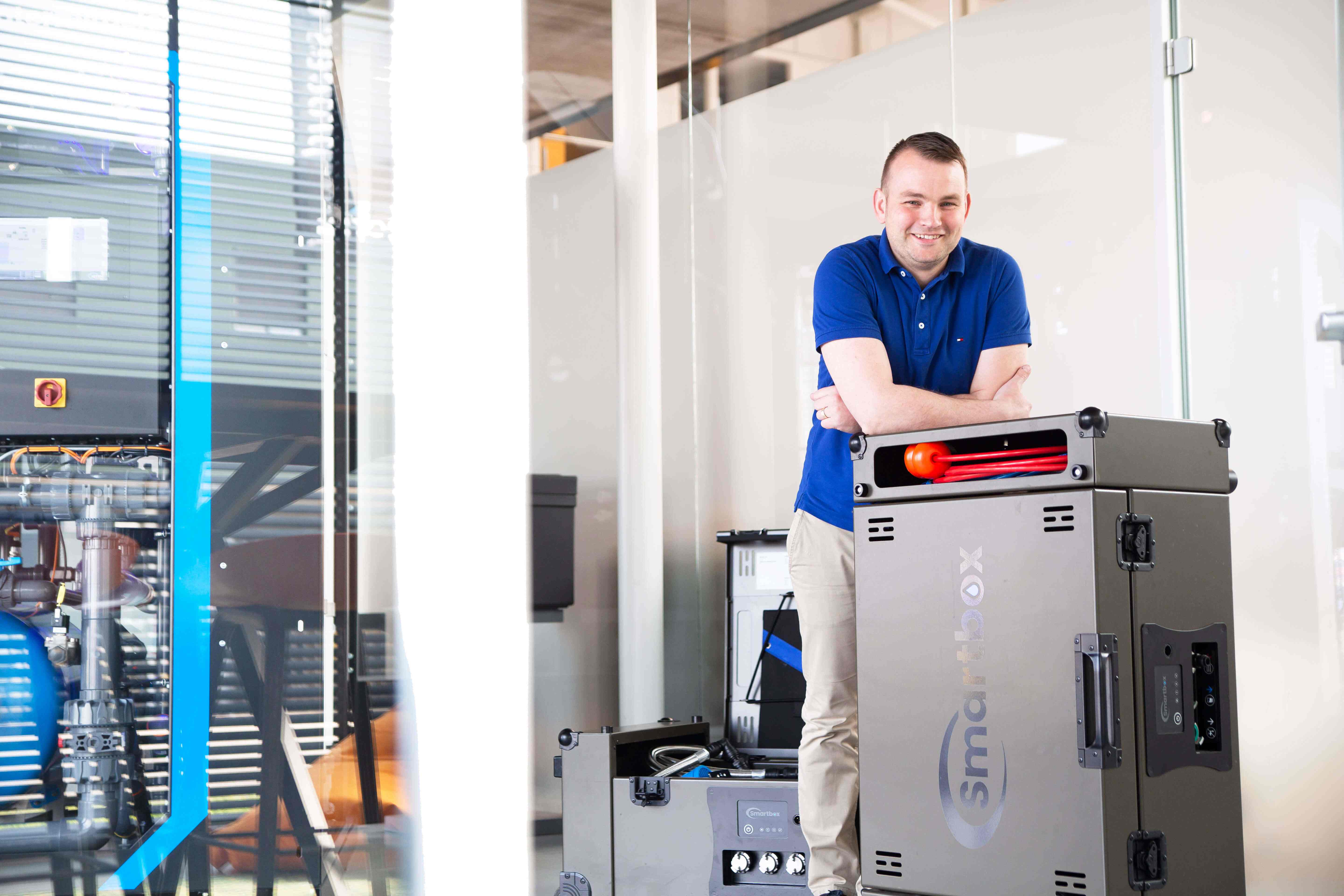 Rob Borgerink van Jotem Waterbehandeling uit Vriezenveen