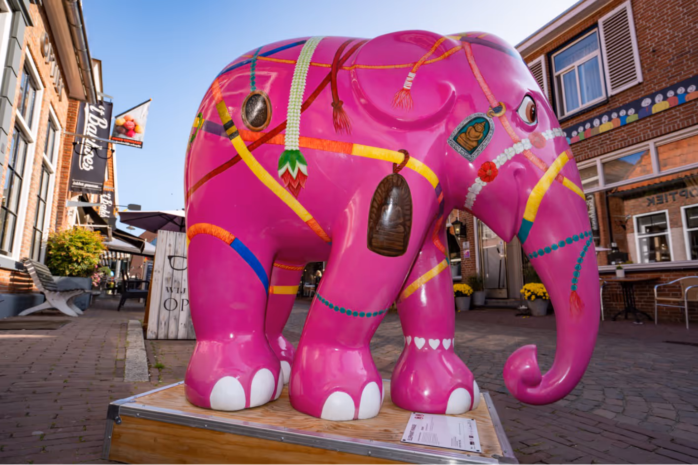 Elephant Parade siert de straten van 13 september t/m 24 oktober.
