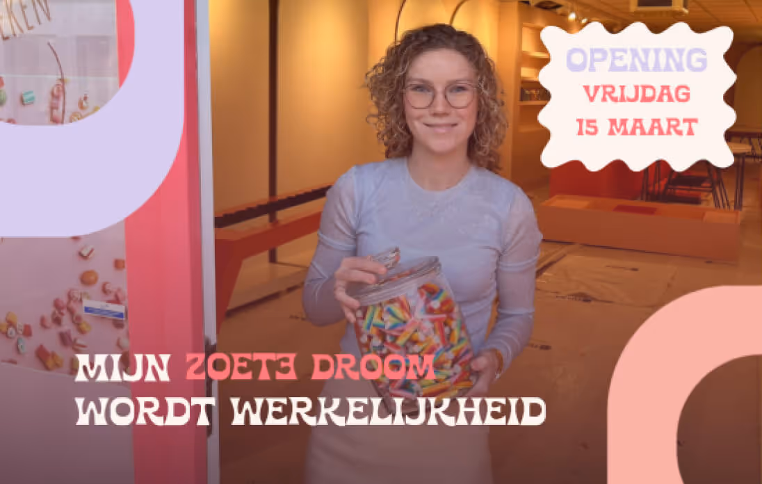 “Ik ben zelf een snoeper, daarom past deze winkel echt bij mij!”
