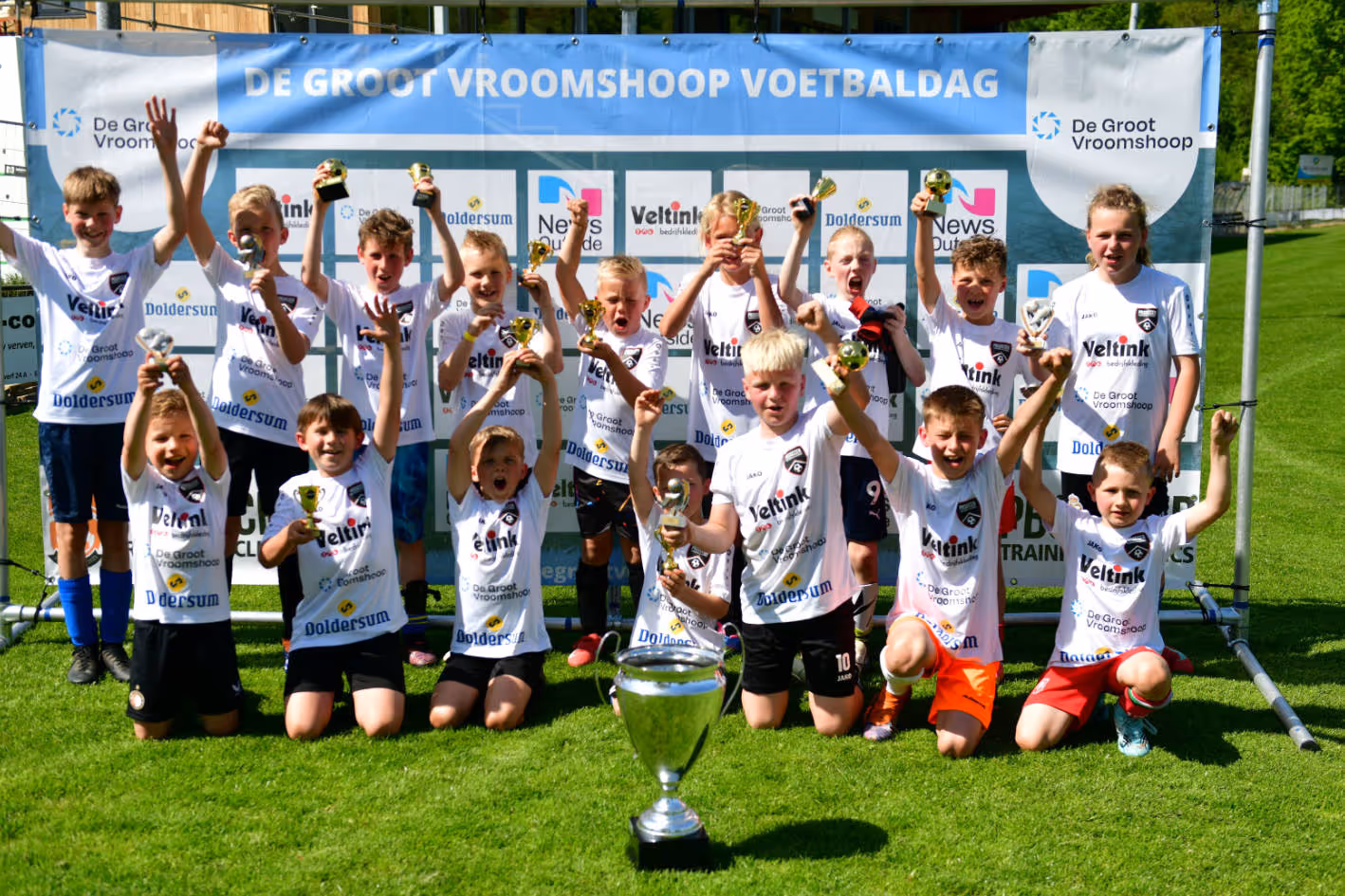 De Groot Vroomshoop Voetbaldag in de meivakantie bij de Vroomshoopse Boys