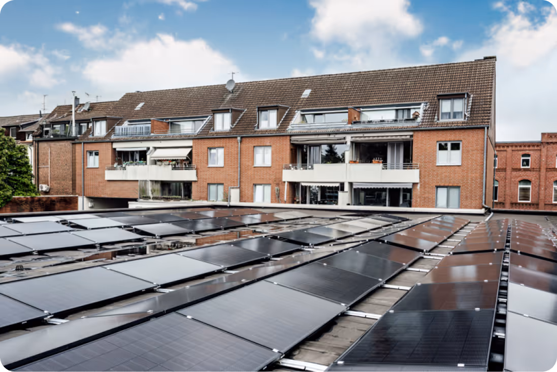 Mieterstrom Projektbericht Mönchengladbach: Mehrfamilienhaus mit PV - ein Projekt von metergrid und Partnern