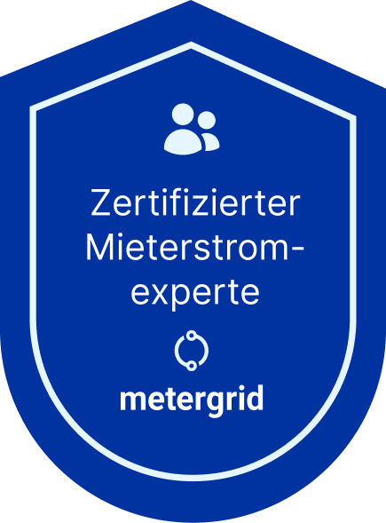 Metergrid Zertifizierungsbadge