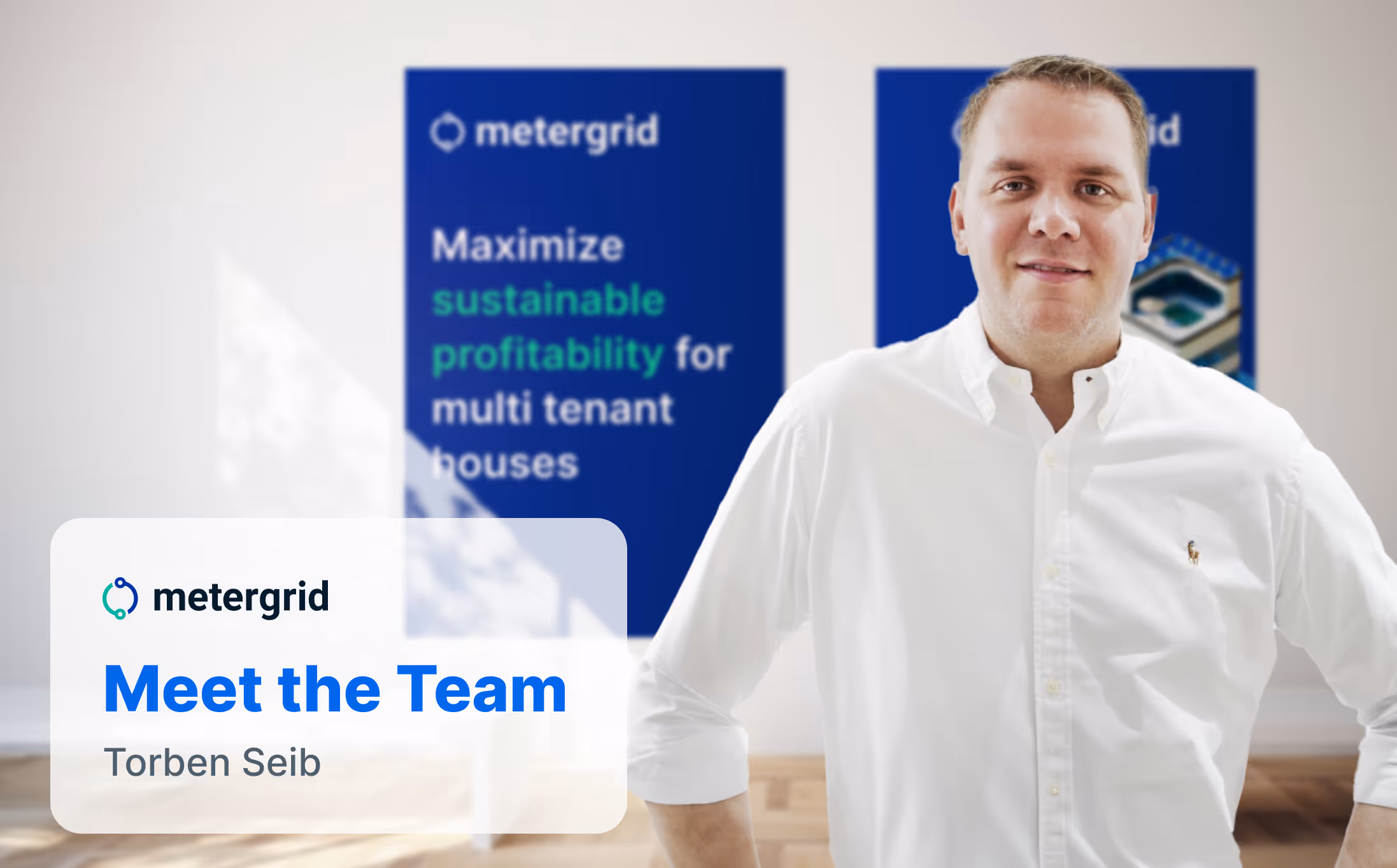 Meet the Team | Torben Seib: CMO bei metergrid