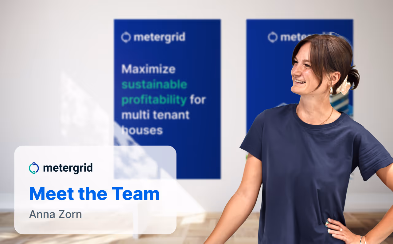 Meet the Team | Anna Zorn: Die treibende Kraft hinter metergrids Teamspirit