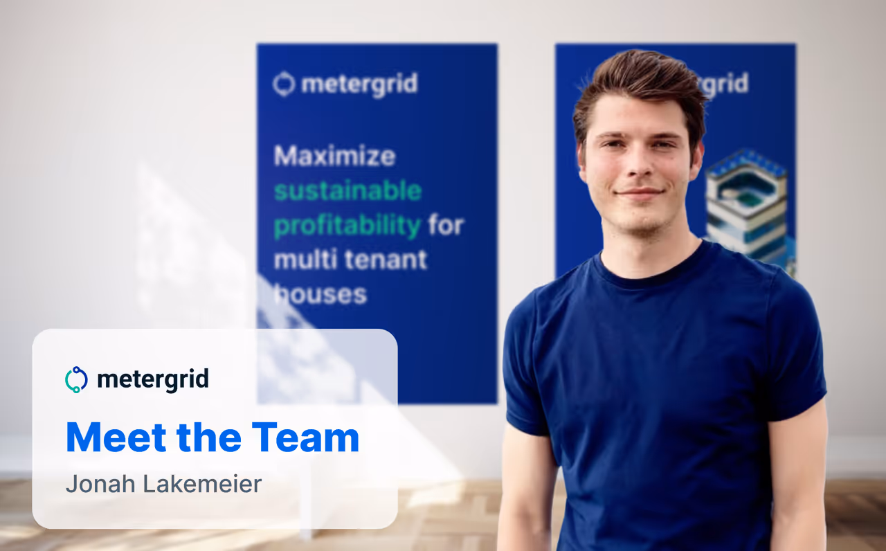 Meet the Team | Jonah Lakemeier – Das Tech-Talent hinter metergrids digitalen Lösungen