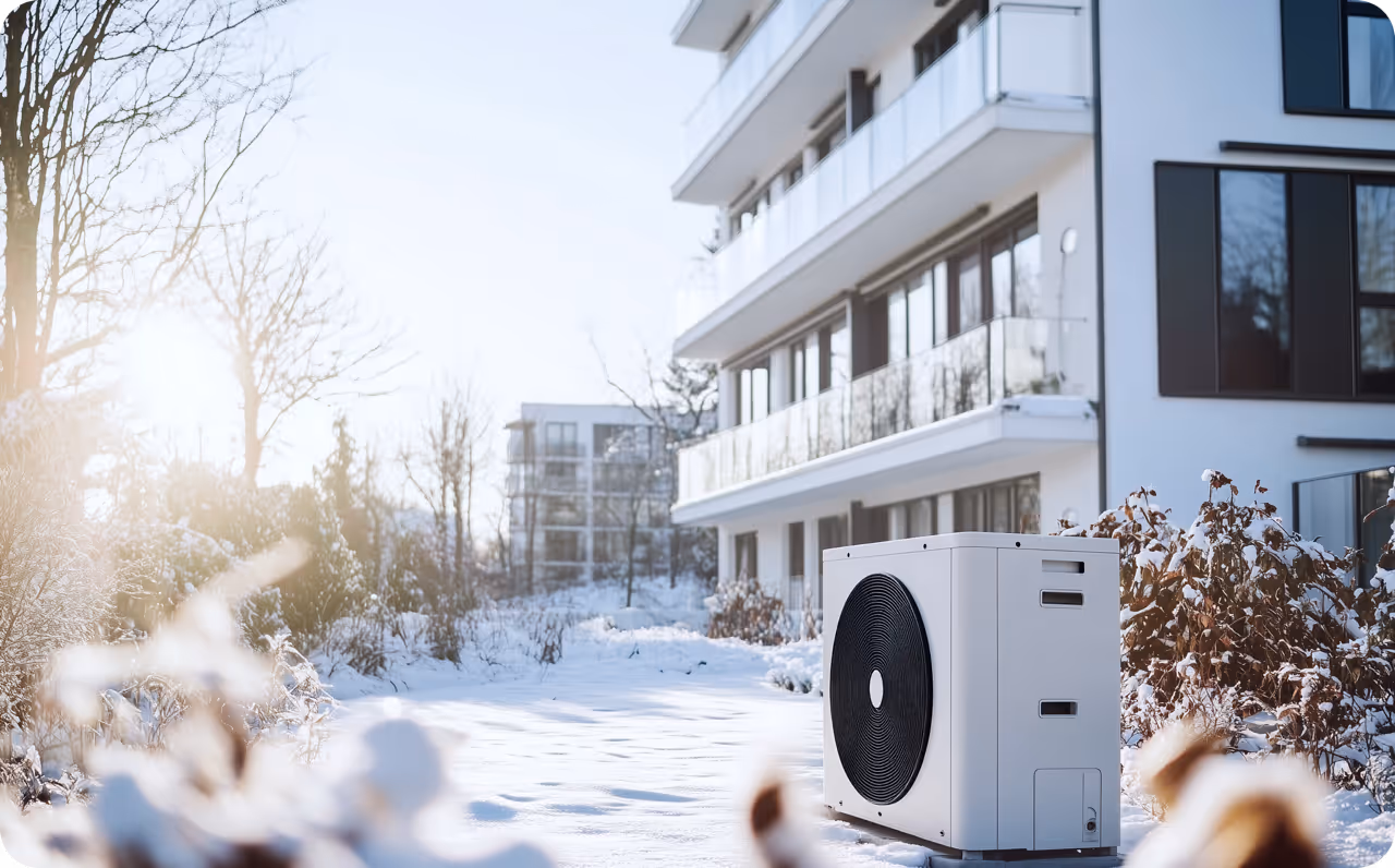 Wärmepumpe im Winter: nachhaltige Energie kann auch im Winter funktionieren. Tipps für Solaranlagen und Wärmepumpen im Winter