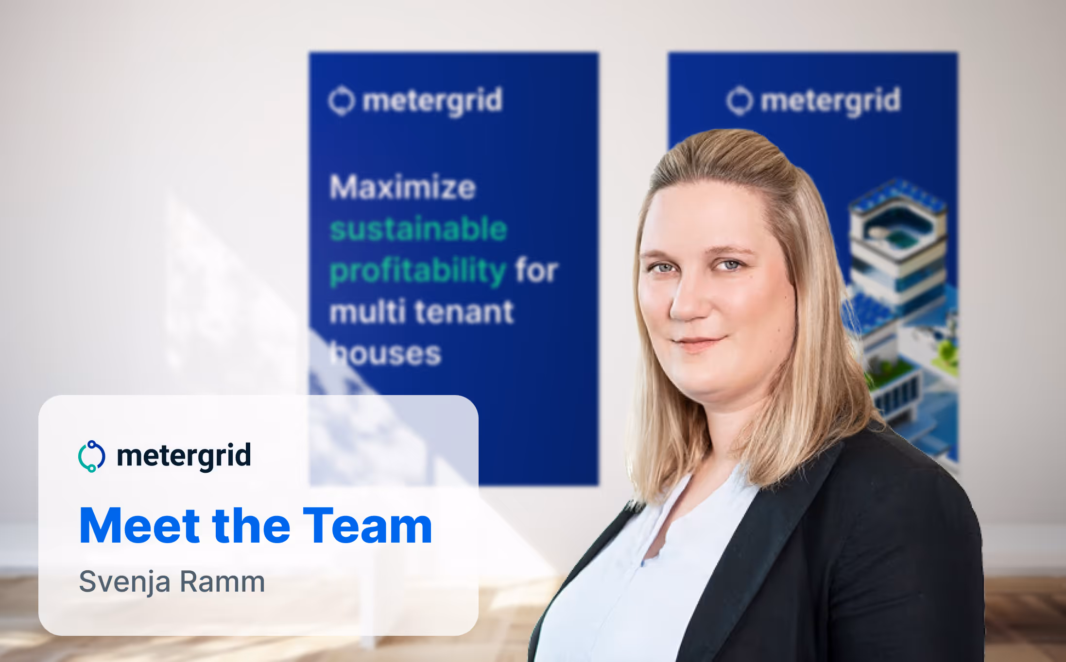 Meet The Team: Svenja Ramm – die Möglichmacherin für reibungslose Mieterstromprojekte bei metergrid