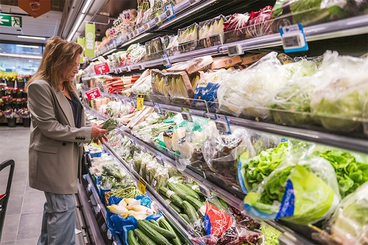 Carrefour, rayon frais